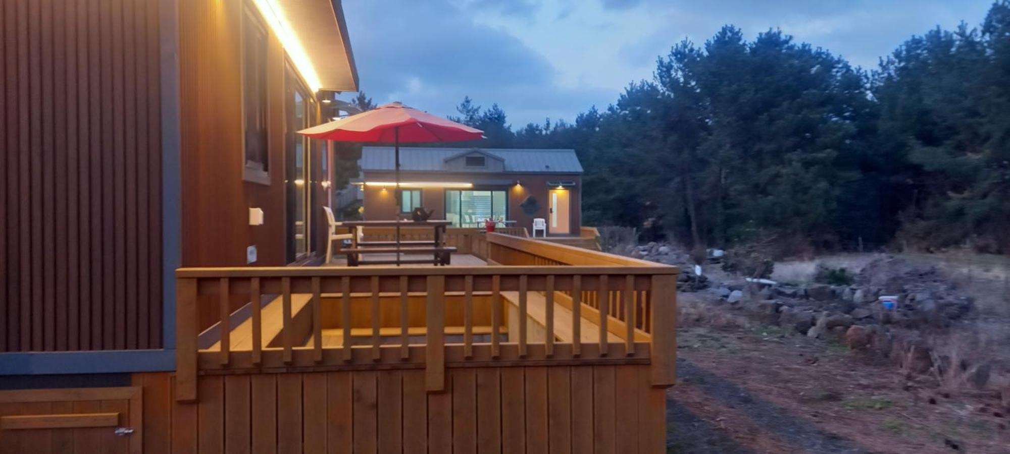 Hamdeok Pool Villa Pension Jeju by Eksteriør bilde