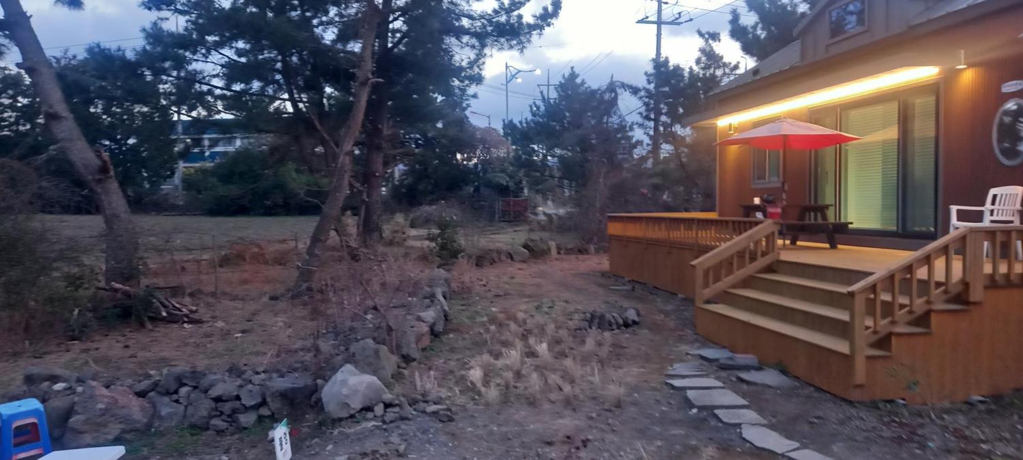 Hamdeok Pool Villa Pension Jeju by Eksteriør bilde